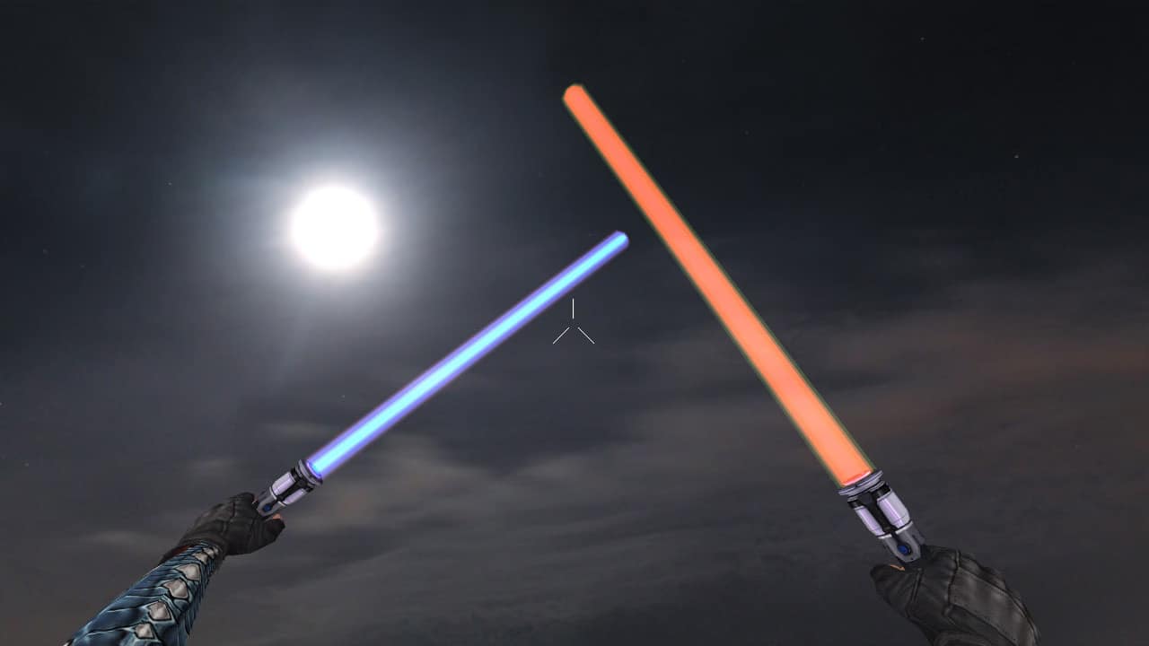 Dual Lightsaber BO