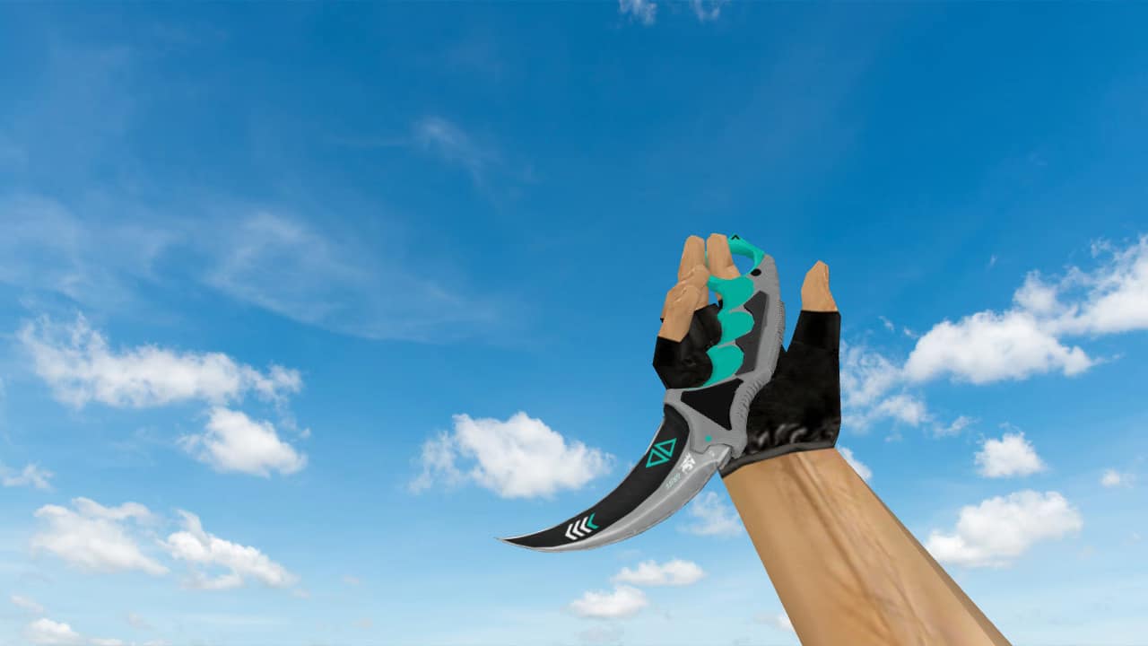 Karambit Asiimov Reworked Blue