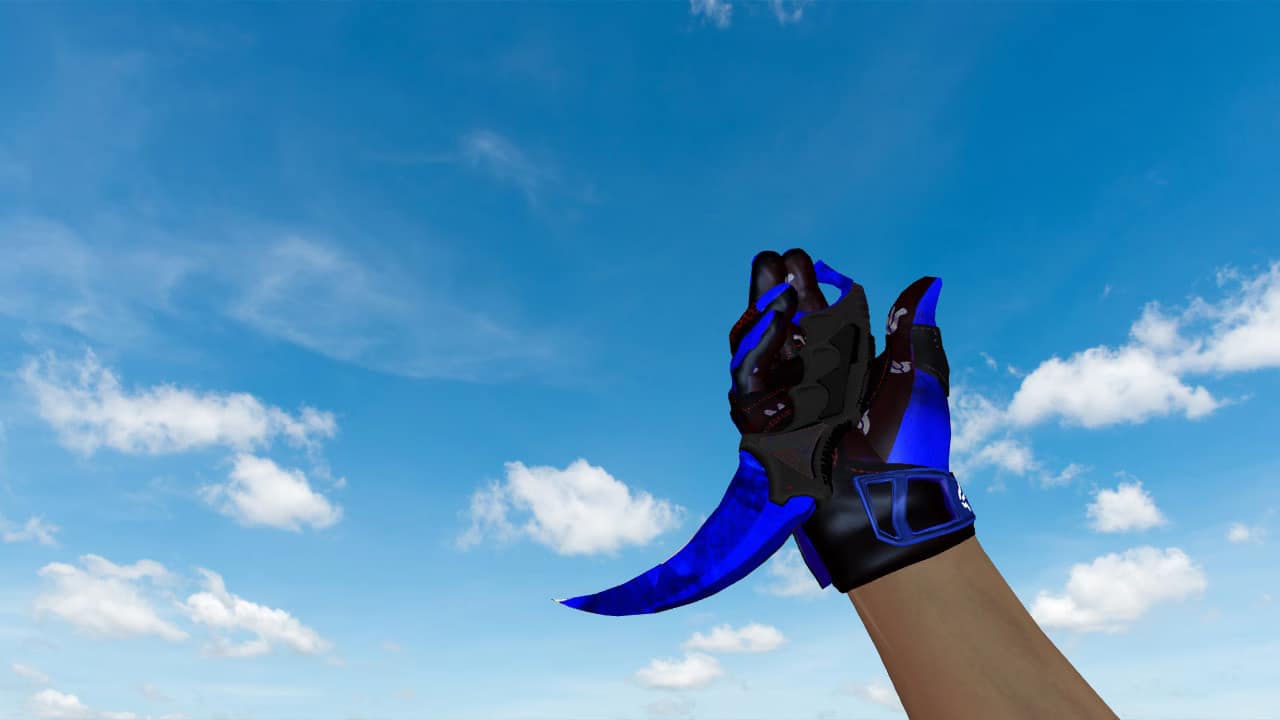 Керамбит «Doppler Sapphire»