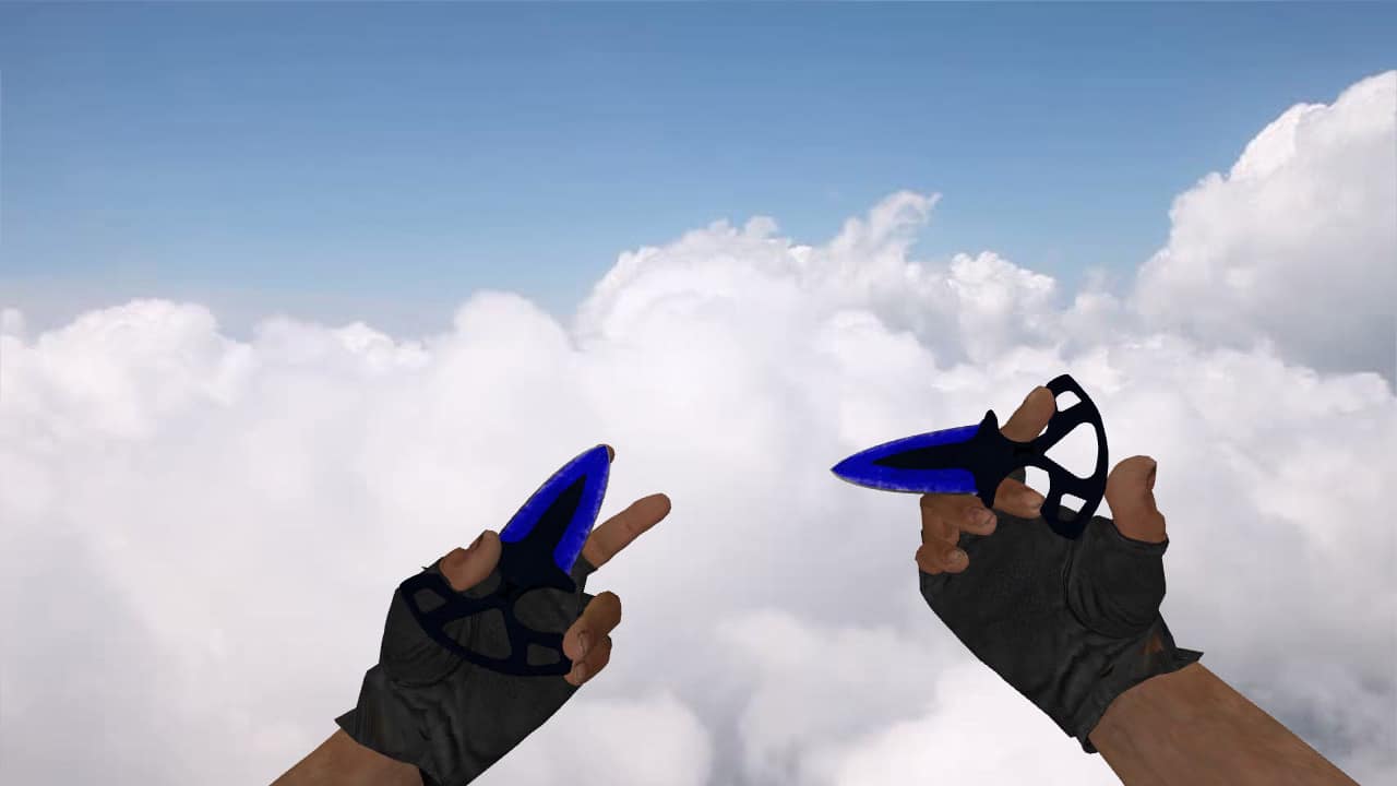 Shadow Daggers Doppler Sapphire