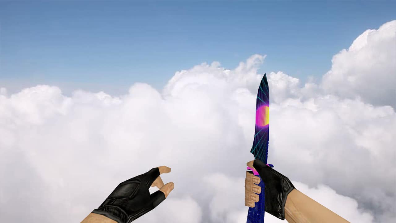 Vaporwave Knife