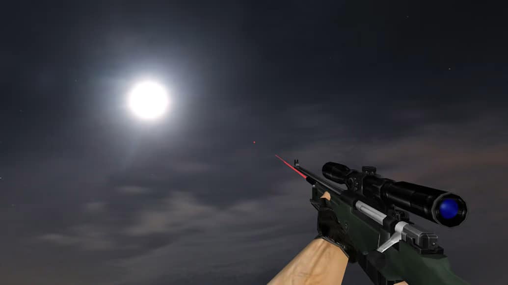 Пак моделей оружия «Laser sniper pack»