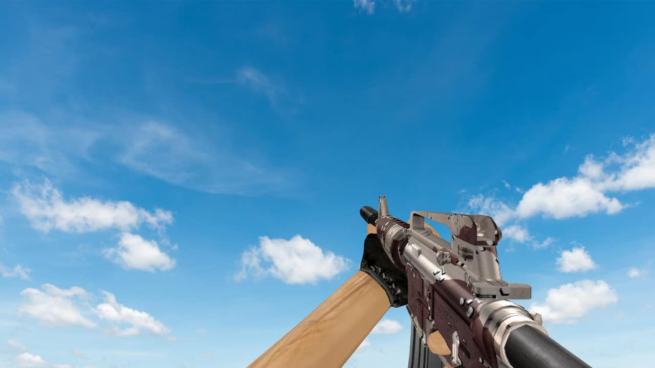 CF M4A1 Desert Camo