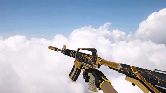 M4A1 «Золотая спираль»