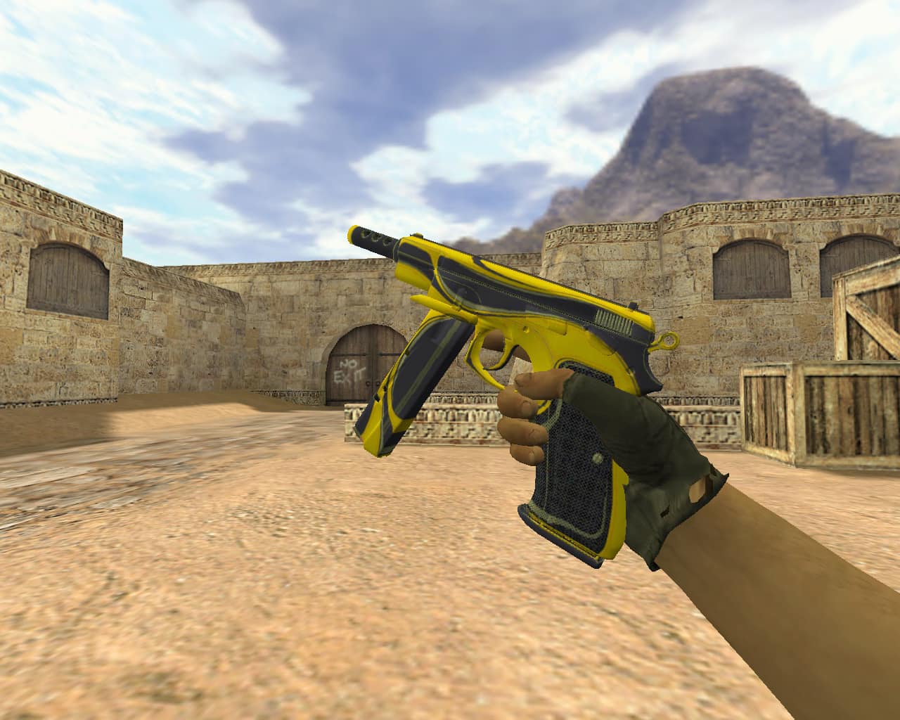 CZ-75 Желтый жакет
