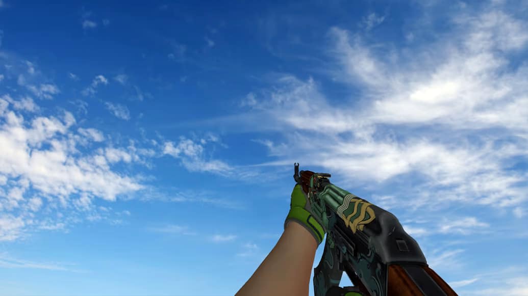 Пак моделей оружия «Specialist Gloves Emerald Web Pack»