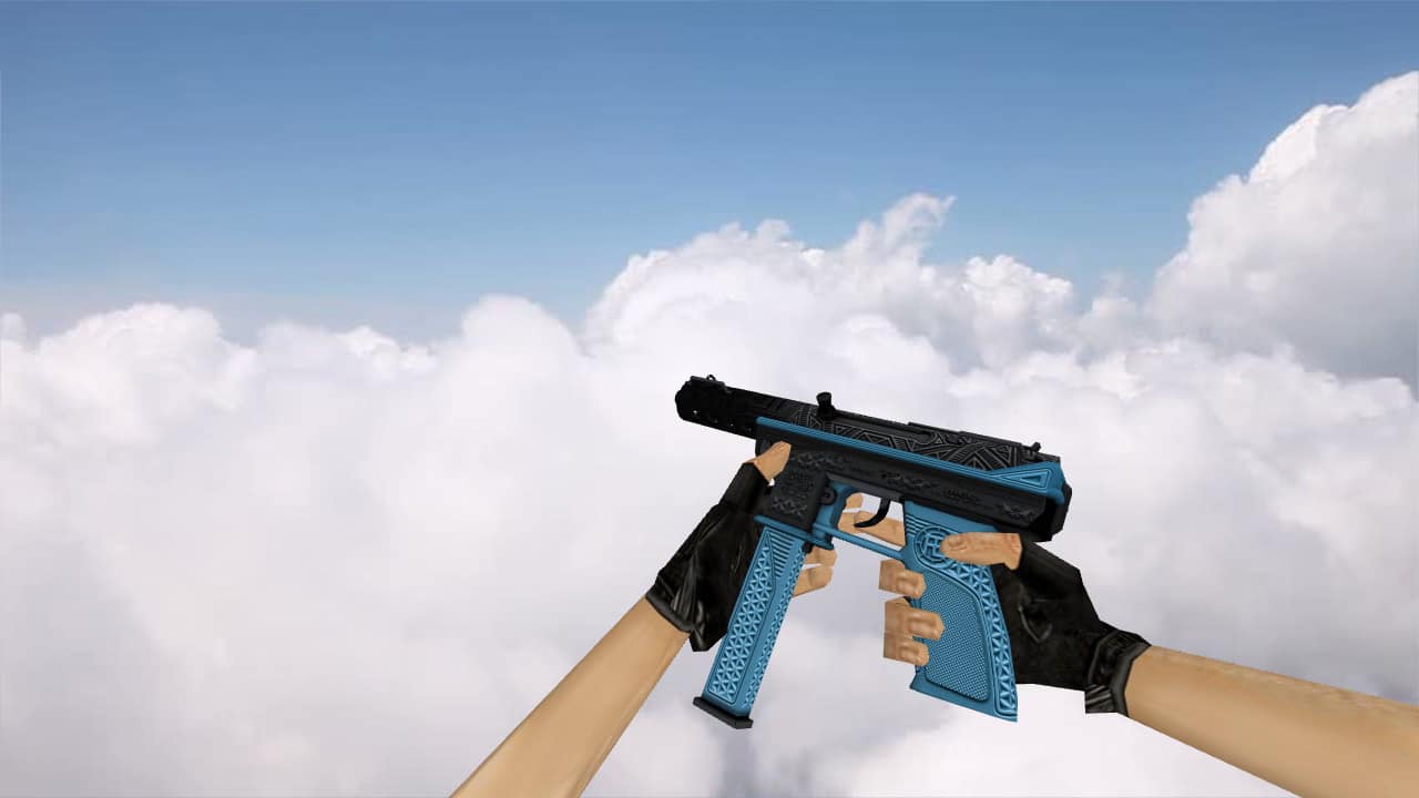TEC-9 Tread Blue