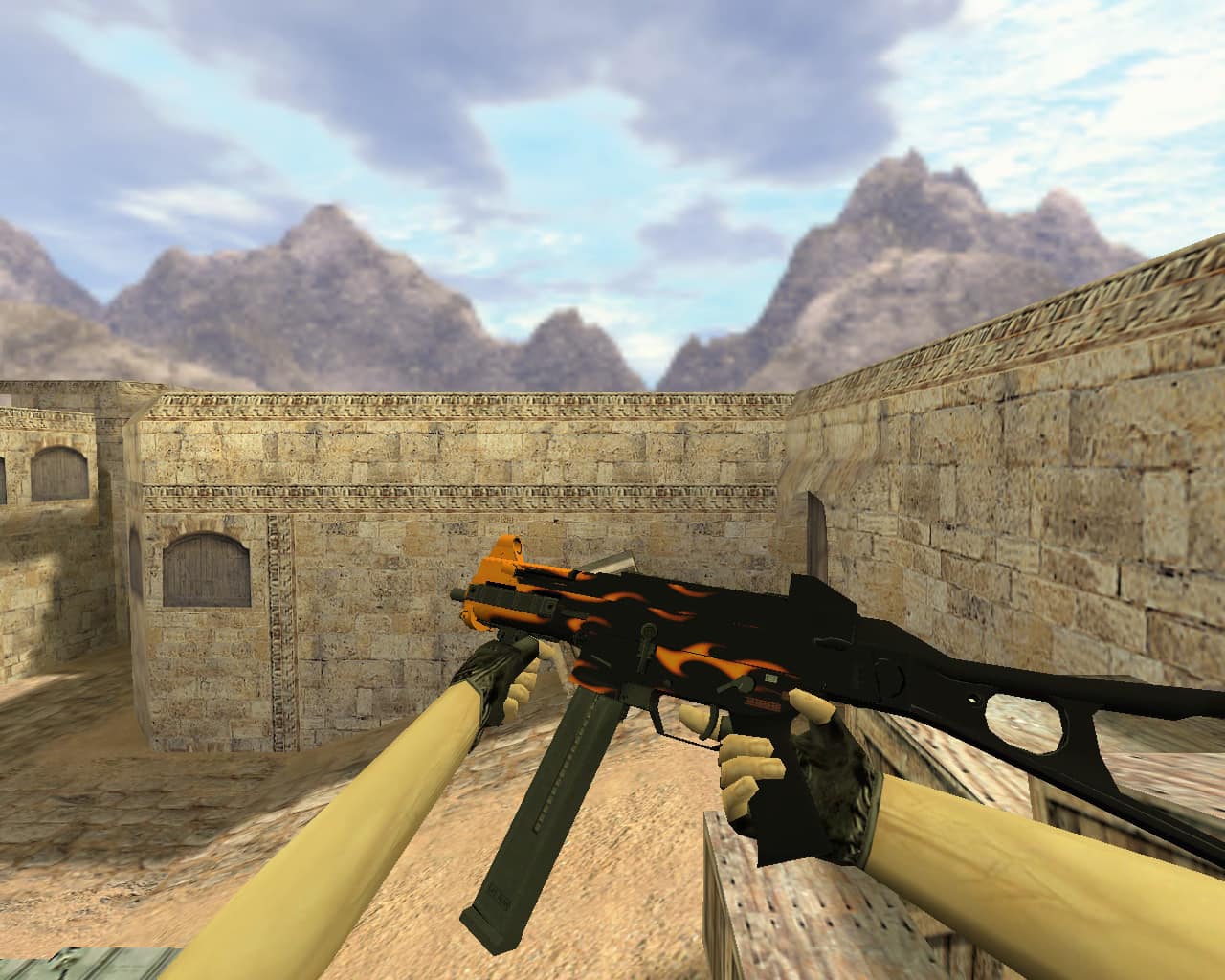UMP-45 Пламя