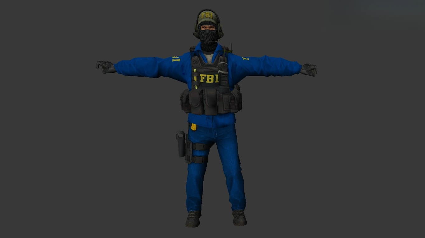 Agent FBI 2 из CS GO