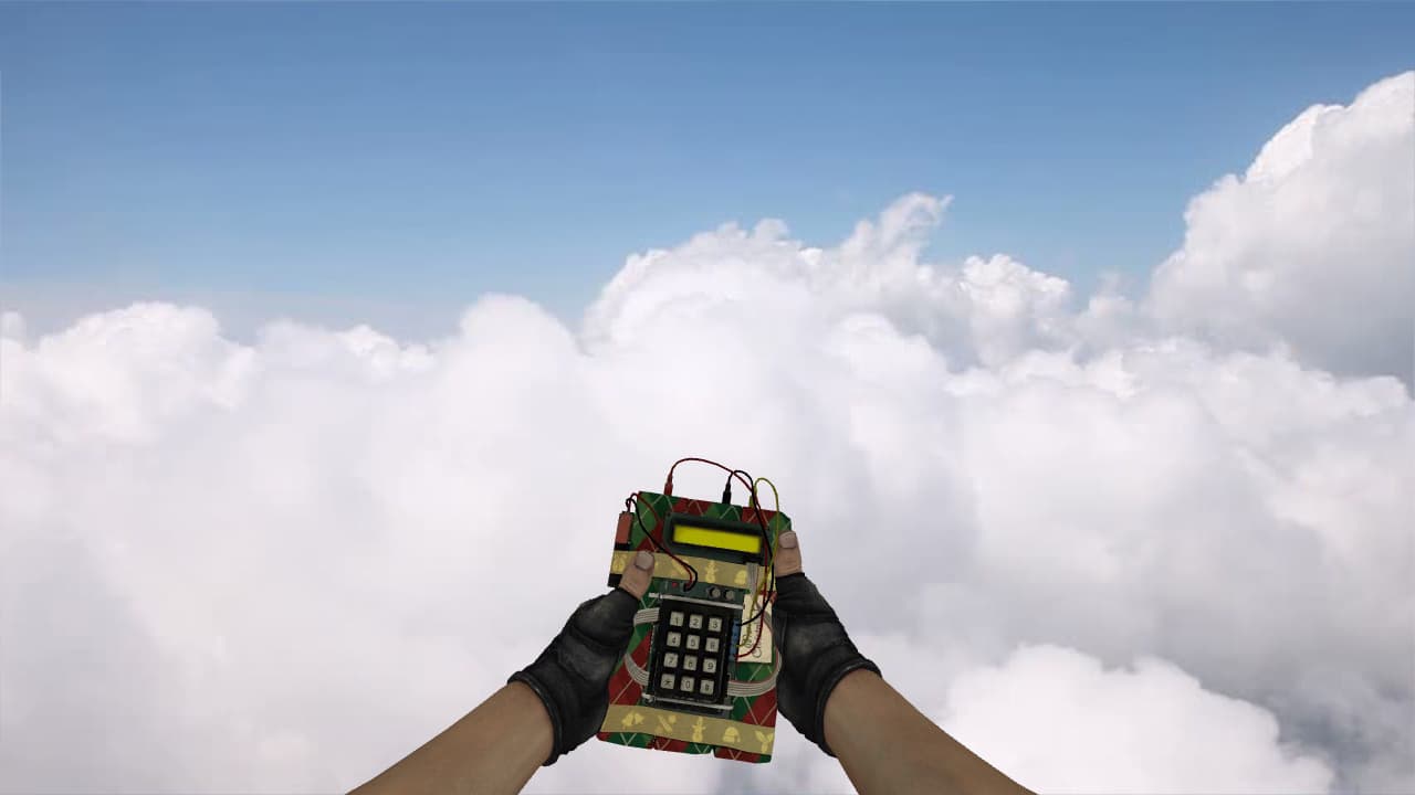 Новогодняя бомба из CS:GO