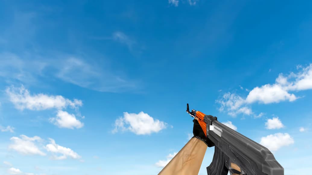 Пак моделей зброї «Default Weapons Chromed»
