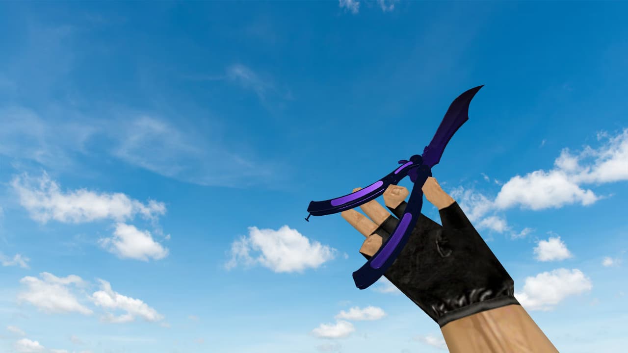 Butterfly Knife Northern Lights
