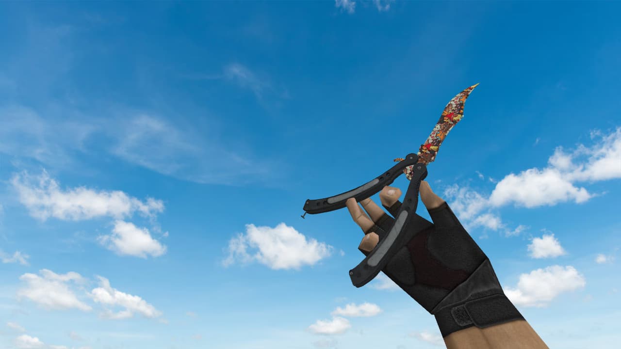 Butterfly Knife «Лапки»