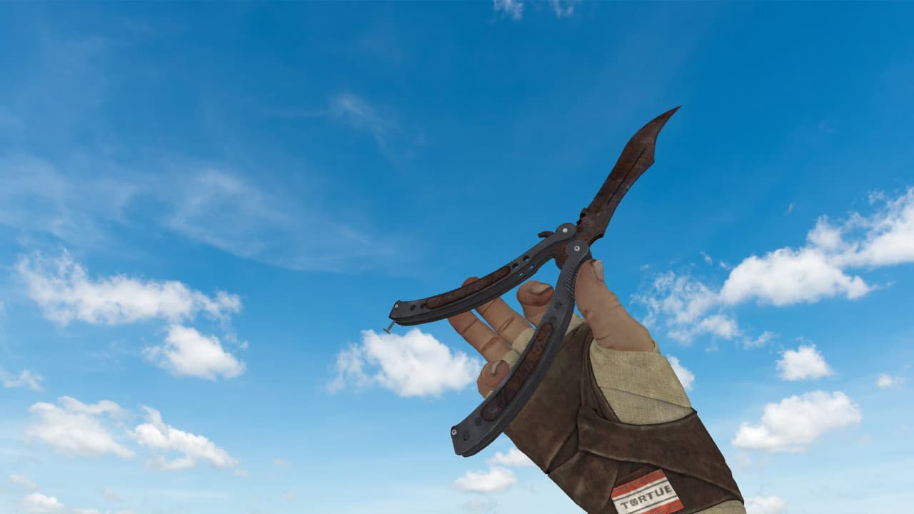 Butterfly Knife Rustcoat