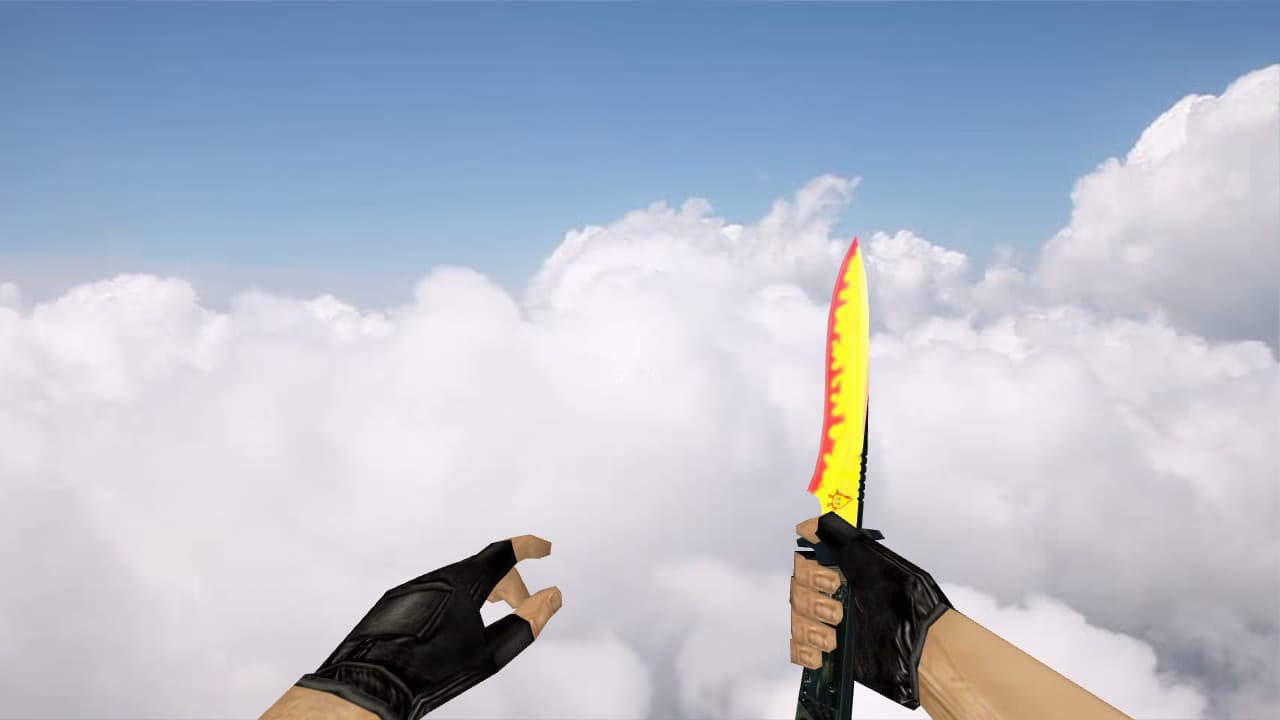 Default Knife Полум'яний