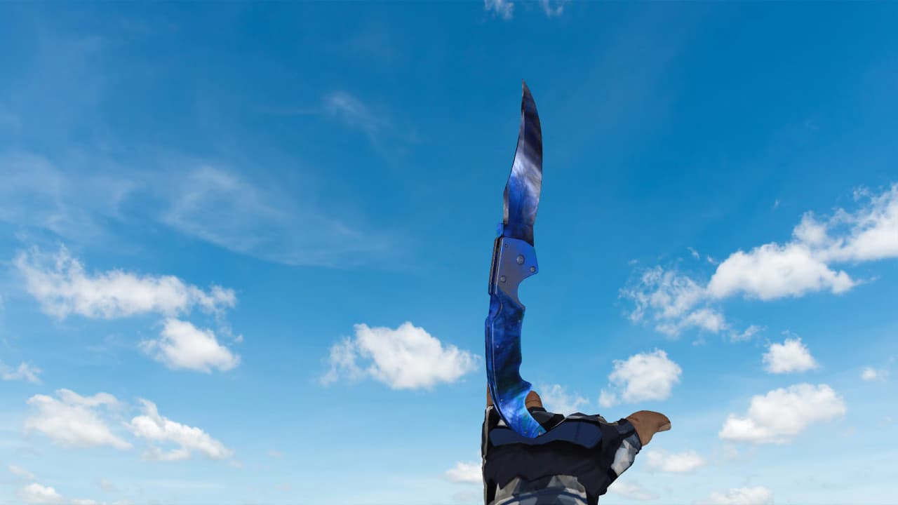Falchion Doppler Blue