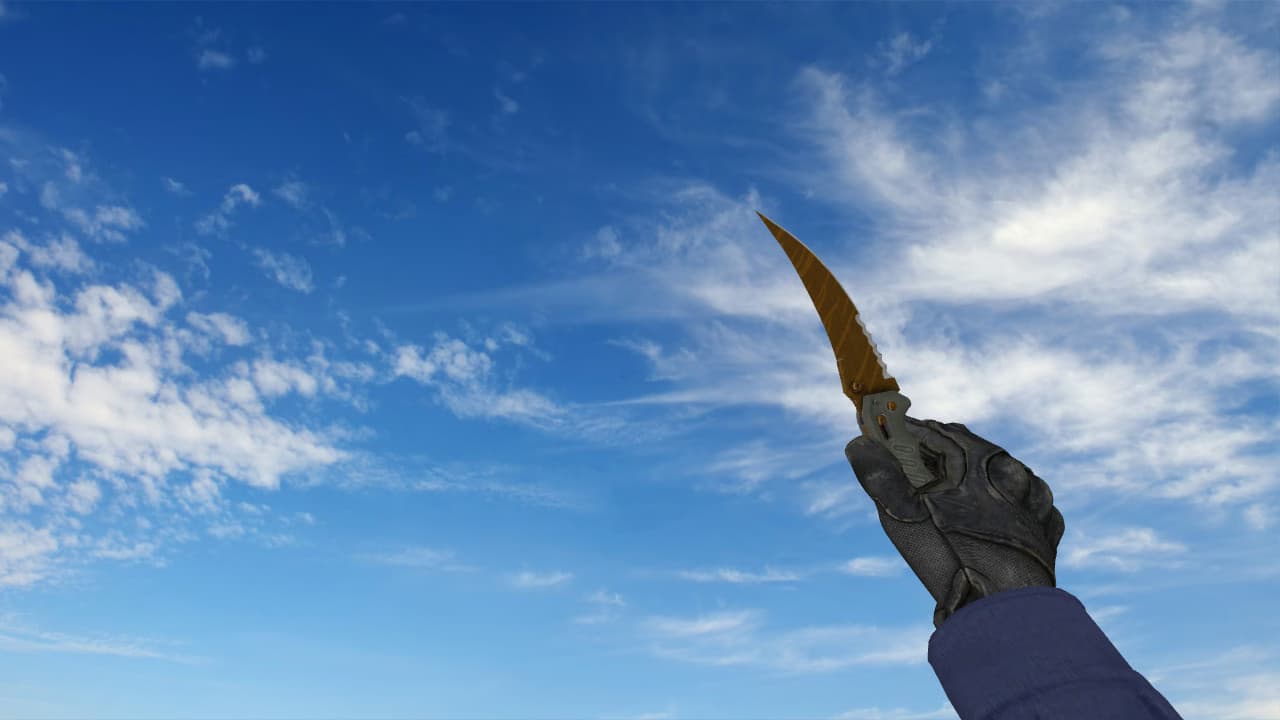 Flip Knife Golden