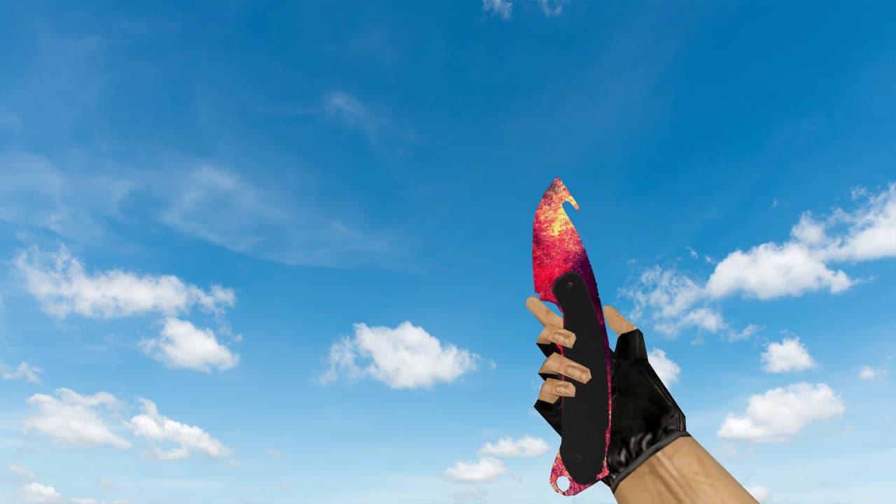 Gut Knife Neon Impulse