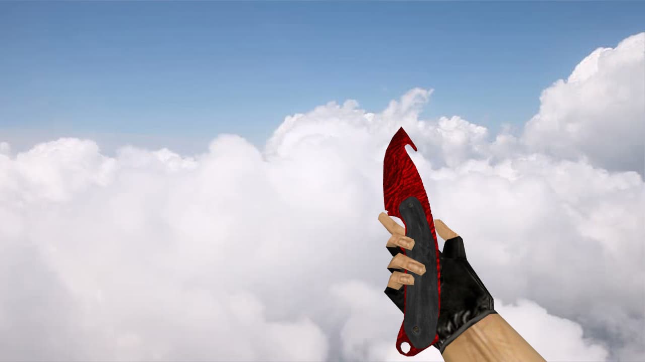 Gut Knife Ruby Red