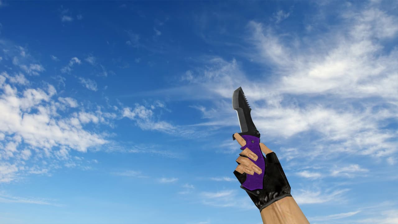 Охотничий нож Knife «Ультрафиолет»