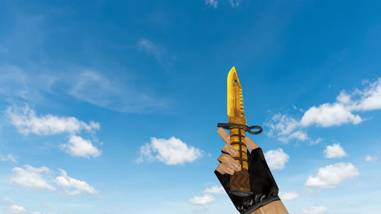 M9 Bayonet Fine Gold