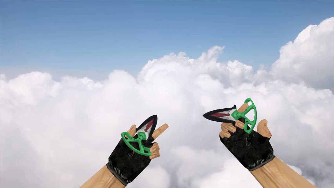 Shadow Daggers Alien Costume