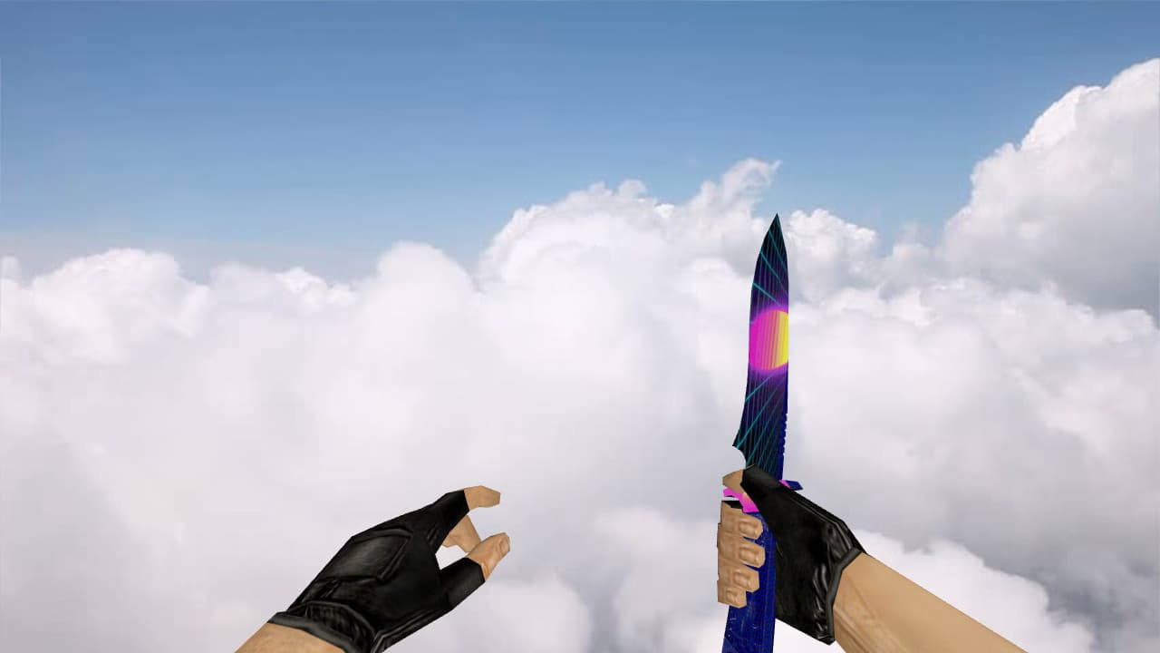 Vaporwave Knife