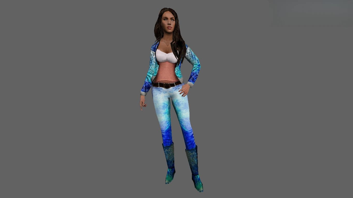 Megan Fox Retextured
