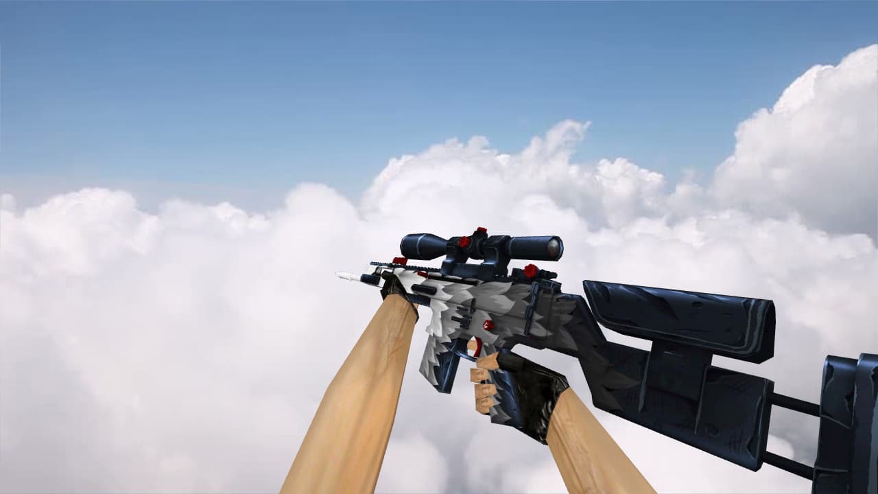 SCAR-20 White Fang
