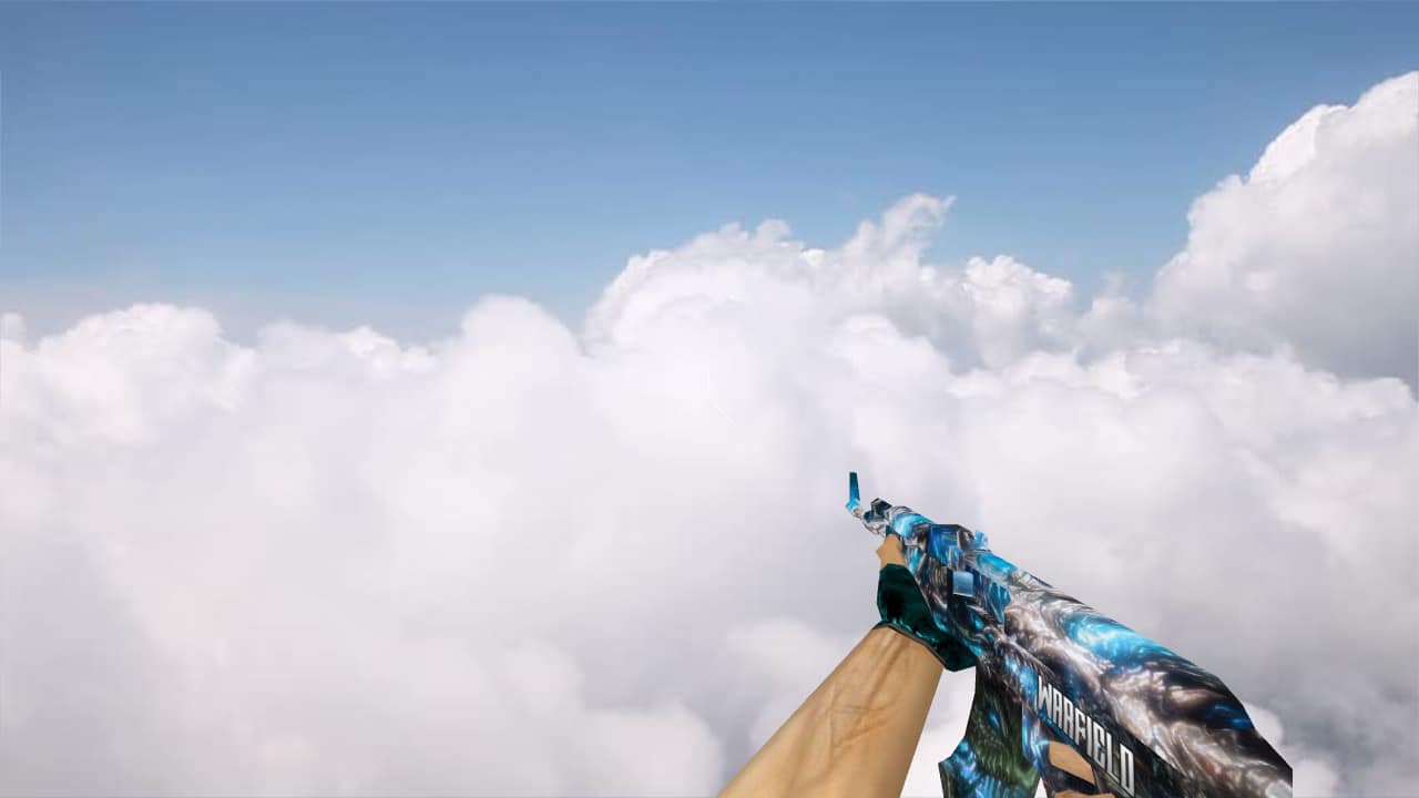 AK47 Blue Bones
