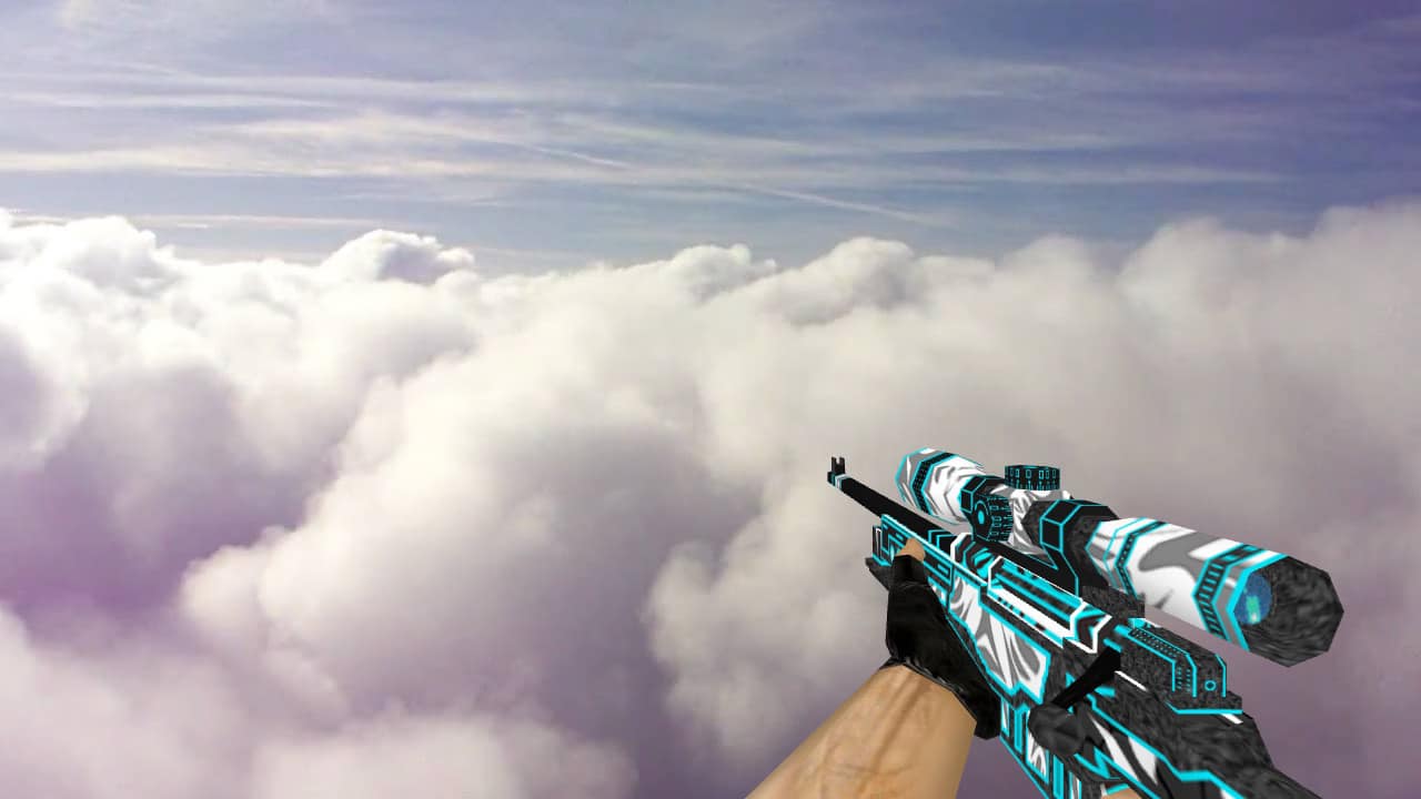 Стандартный AWP Снежный вихрь