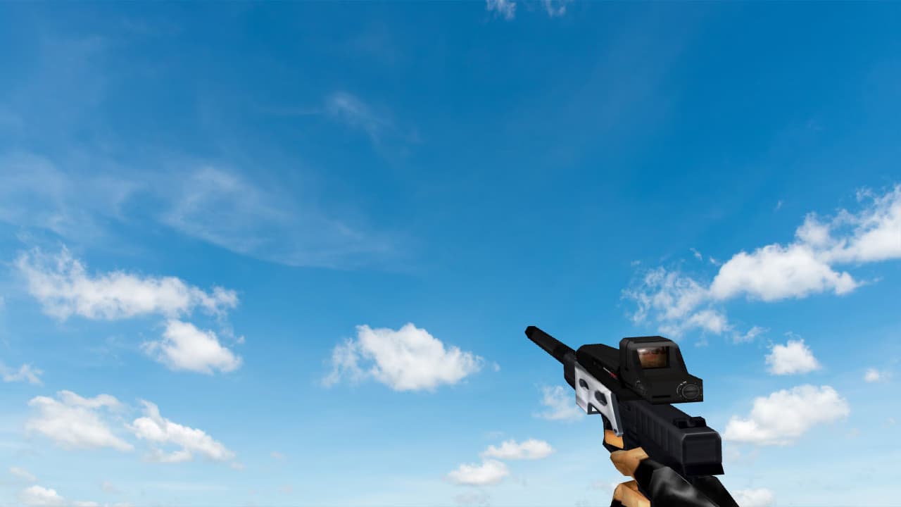 Suppressed Glock