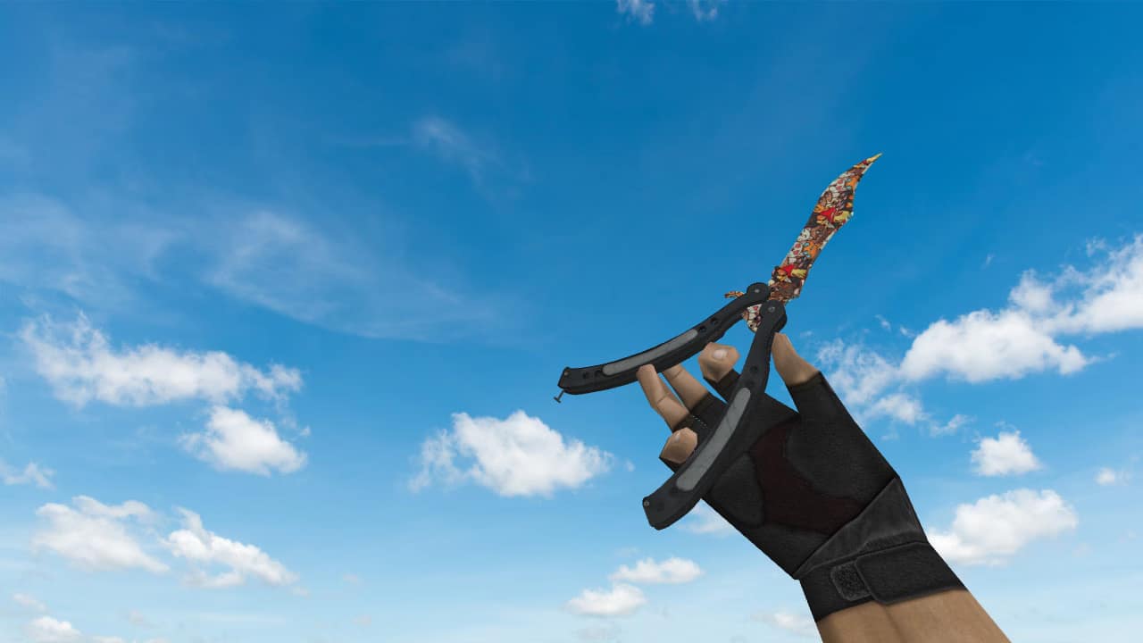 Butterfly Knife «Лапки»