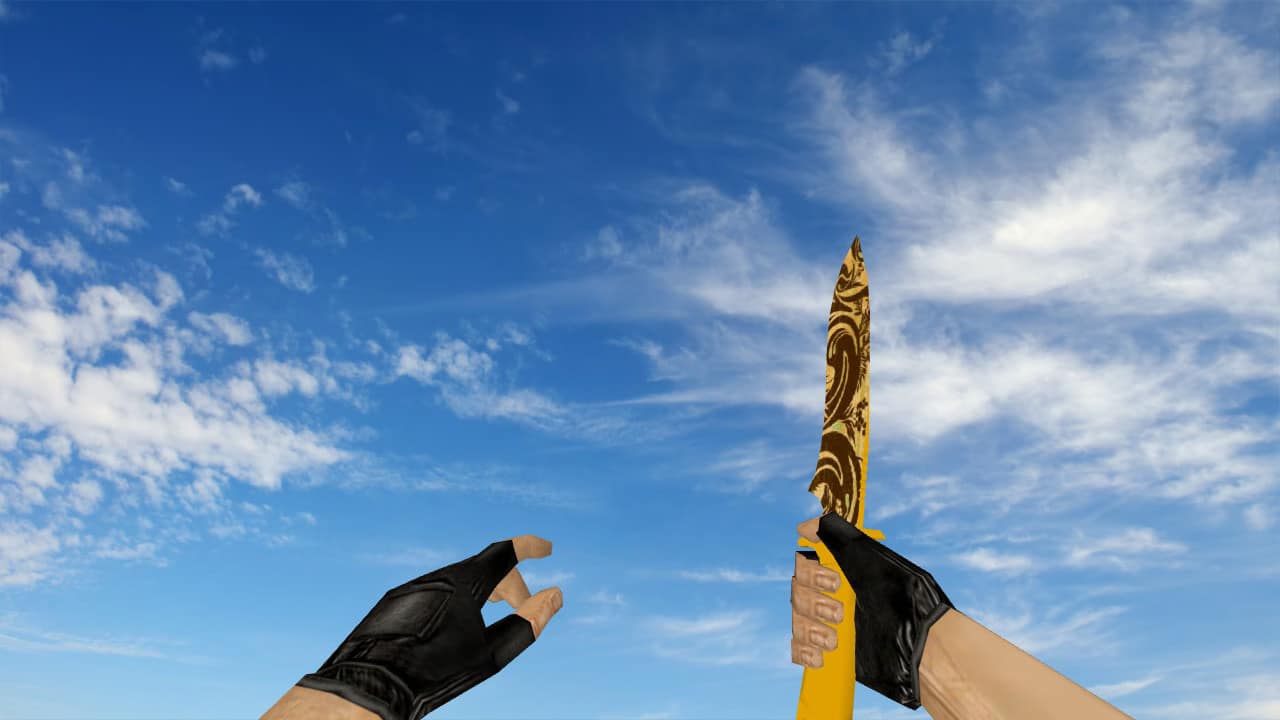 Default Knife Batik-ed