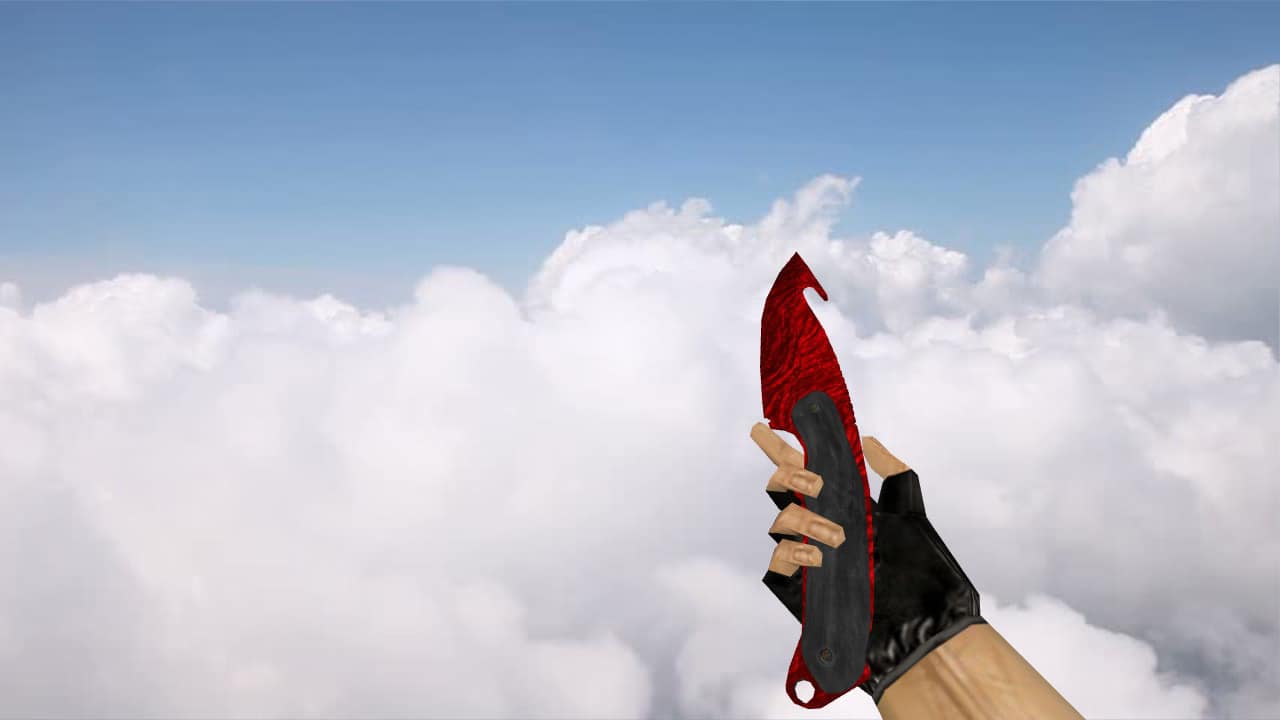 Gut Knife Ruby Red