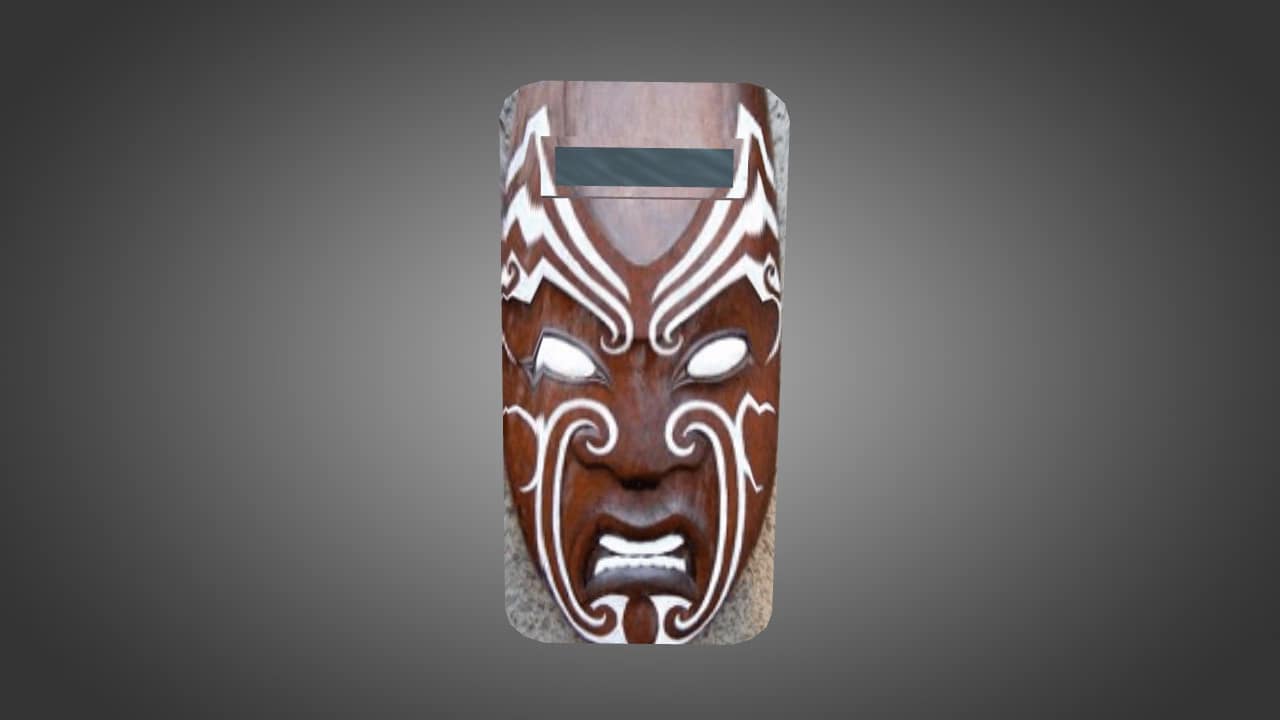 Maori Mask for Shields