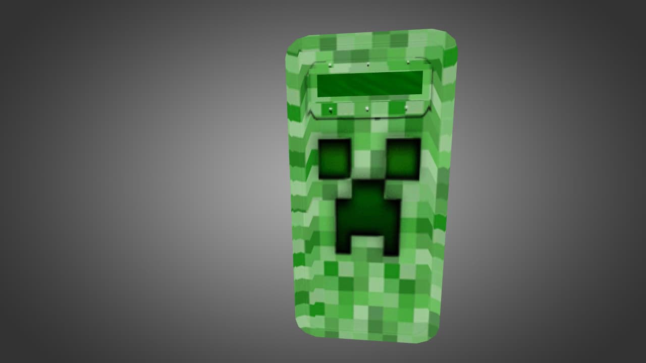 Minecraft Creeper Щит