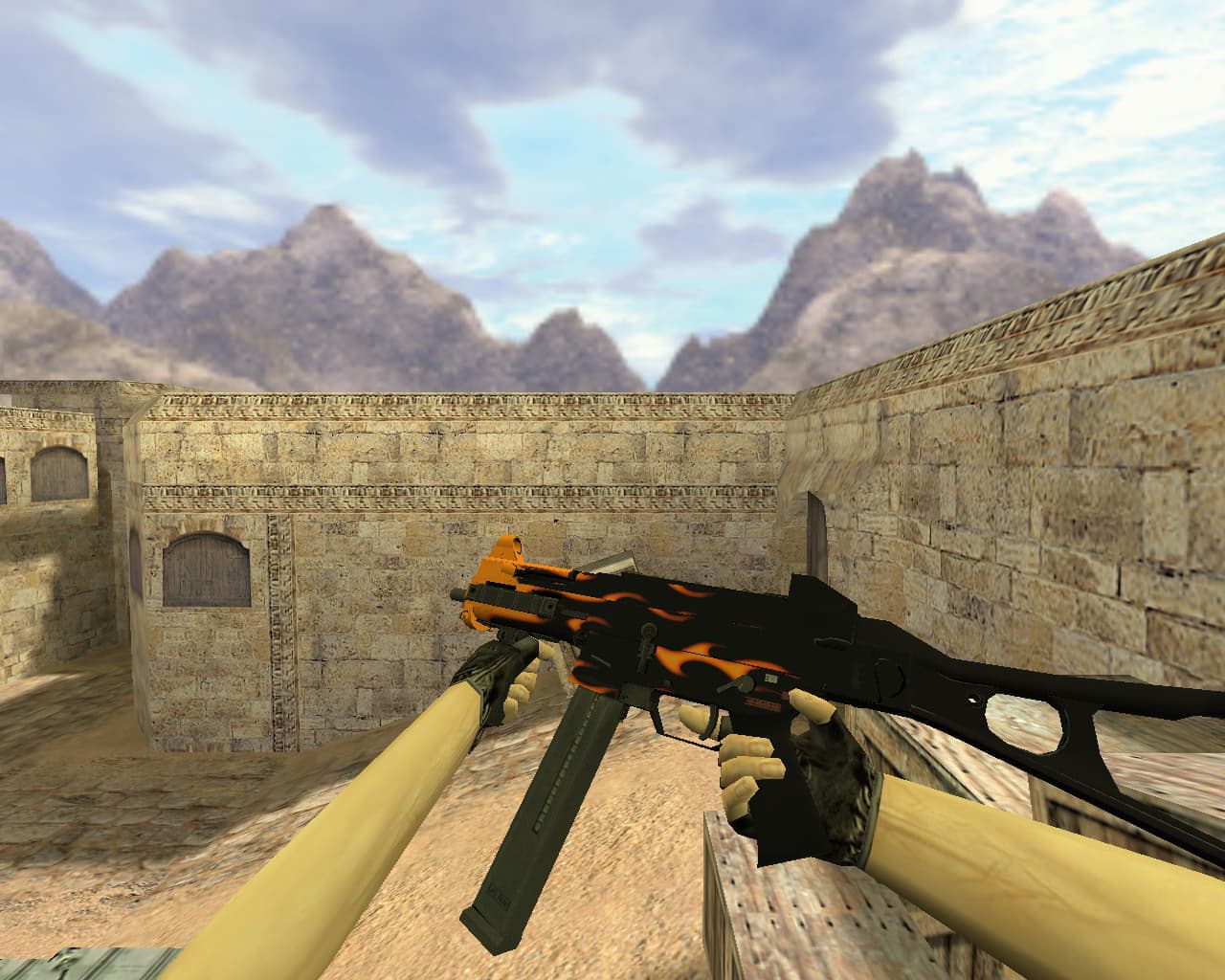 UMP-45 Пламя