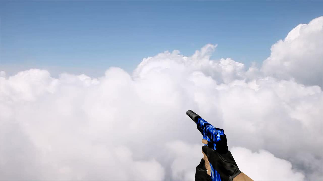 Default USP Blue Fire